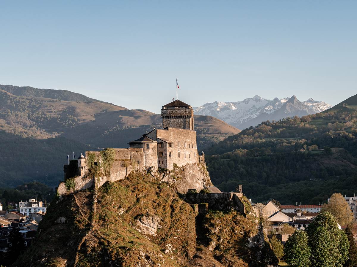 Château fort-Lourdes-Visite-Panorama