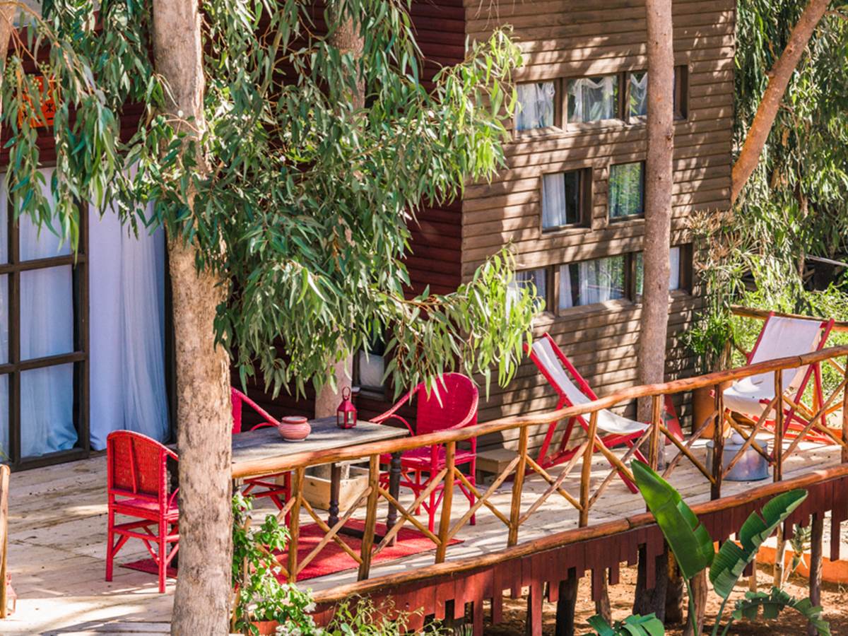 riad Baoussala Essaouira - Suite Taabiha - terrasse