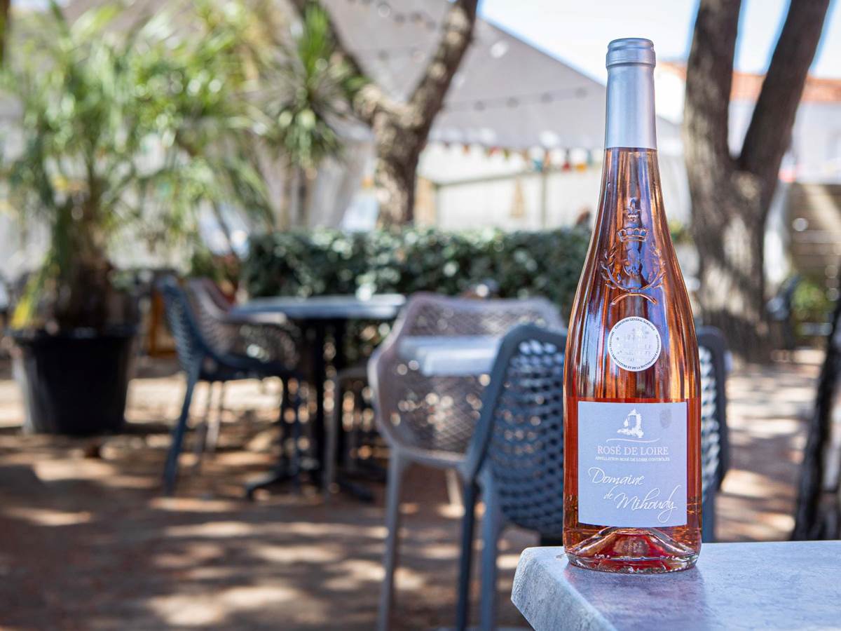 Grande terrasse sous les Pins