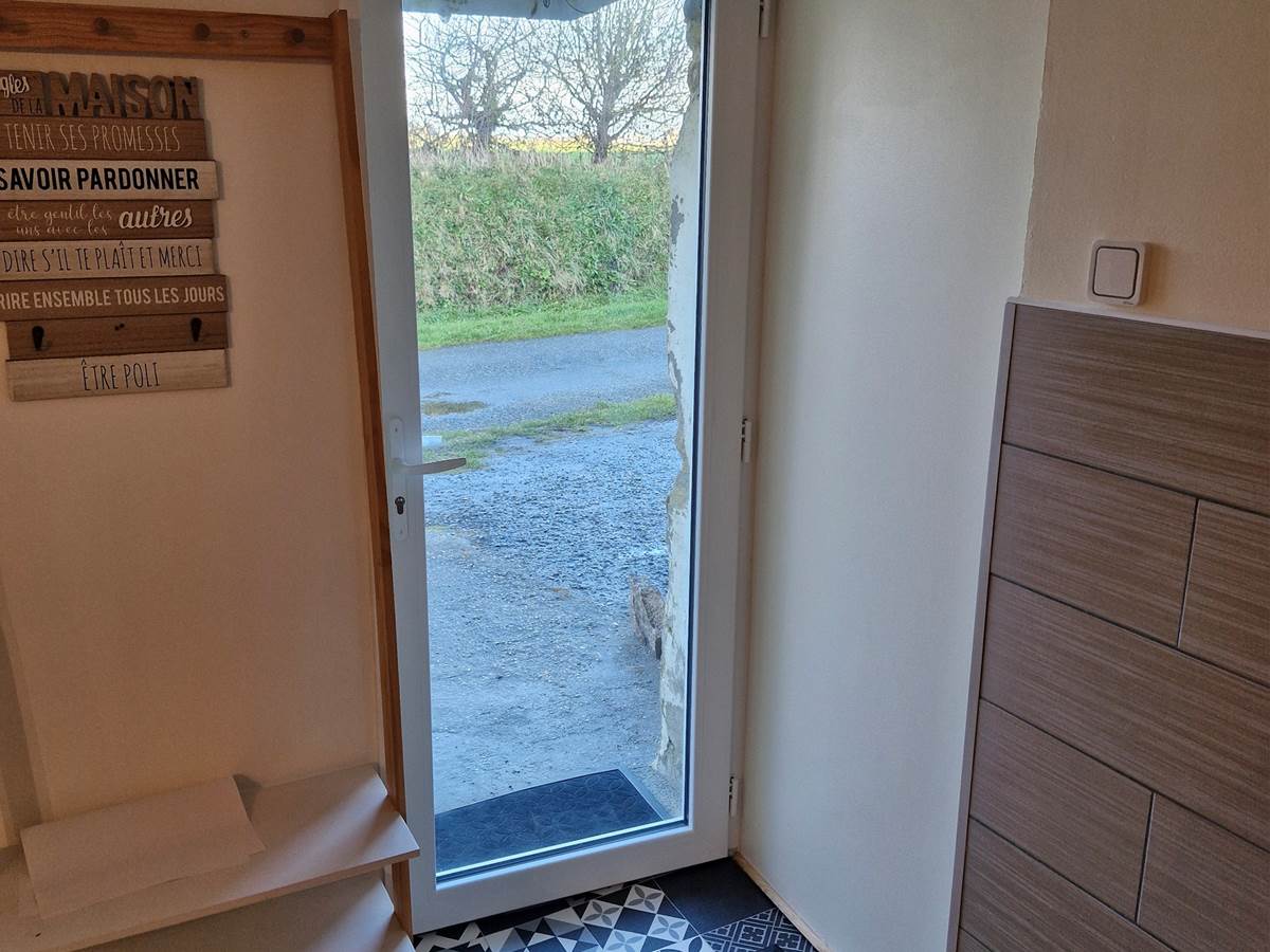 Coin Entrée du gîte-galerie