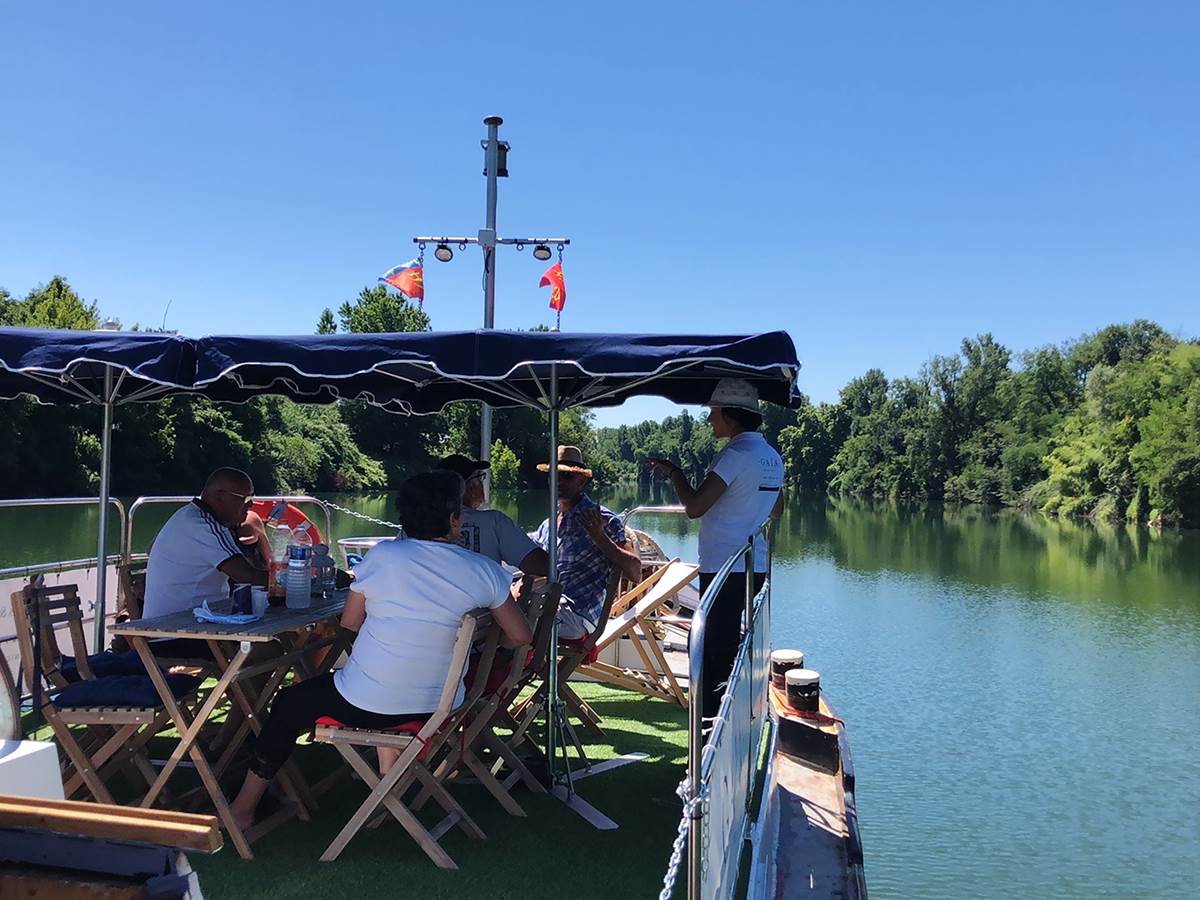 Promenade "Tarn Sauvage" à bord du "Gaïa"