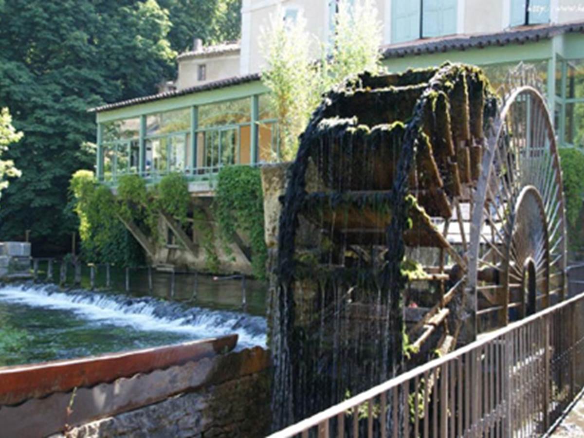 Les roues à aube de l'Isle sur la Sorgue