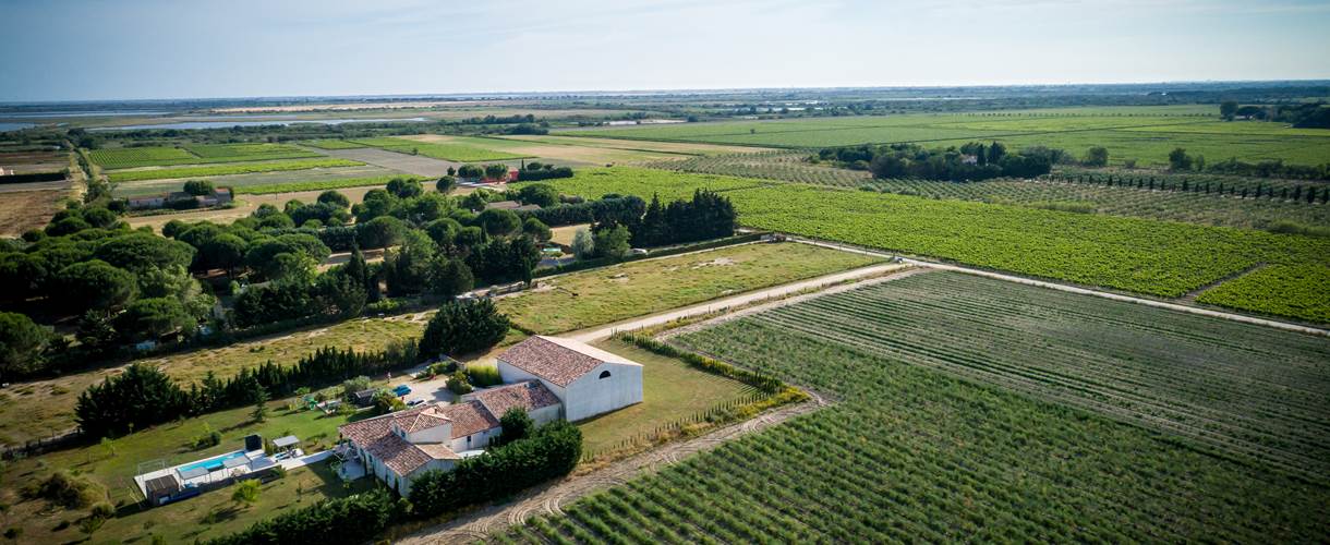 mas de l'étoile perdu au milieu de la Camargue Serenity