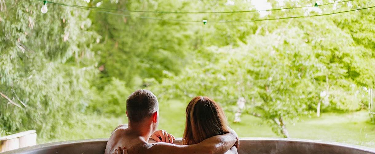 Espace bien-être : idéal pour profiter en amoureux . Crédit photo : Laura Vergne