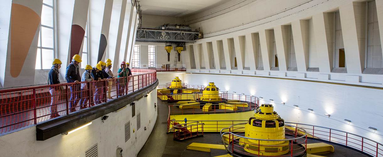 Salle des machines