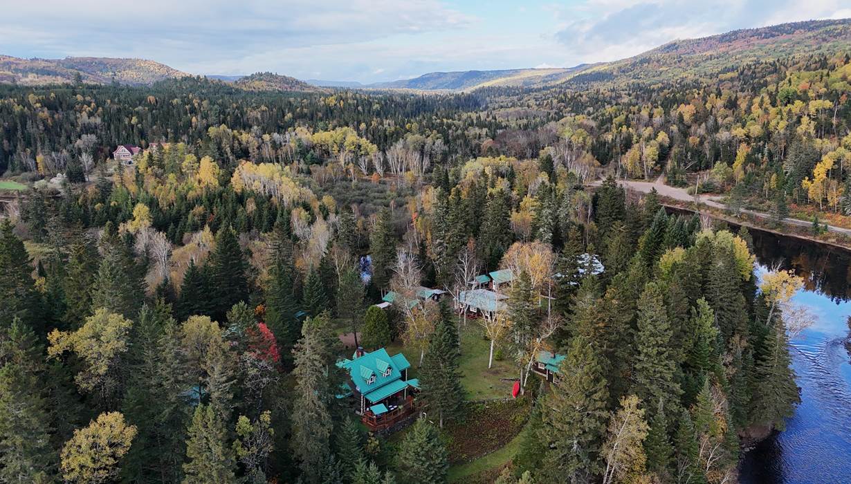 Le Domaine et la rivière Bostonnais