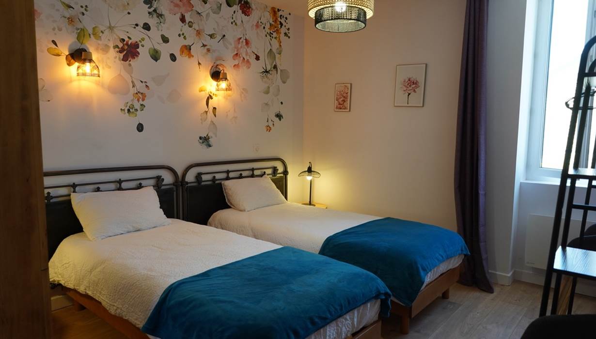 chambre fleuri 