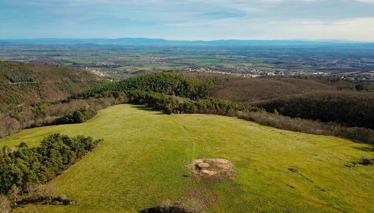 vue panoramique sur la plaine de la Limagne