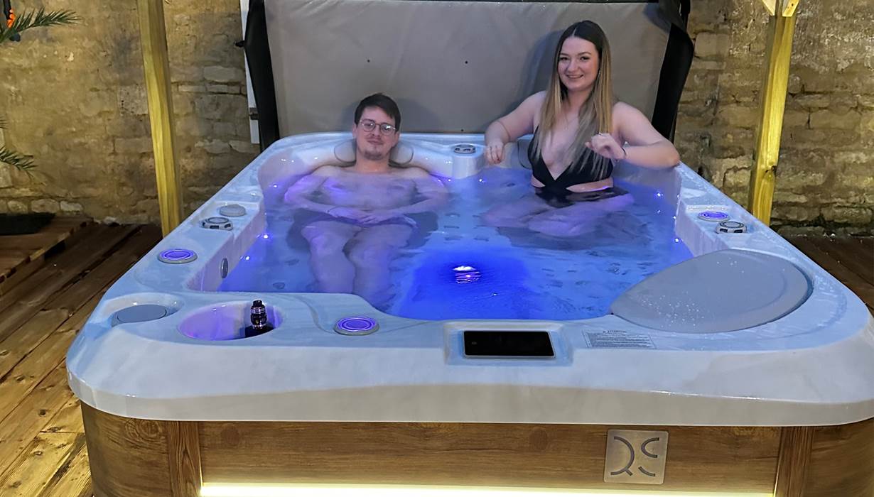 Premiers clients dans le Spa