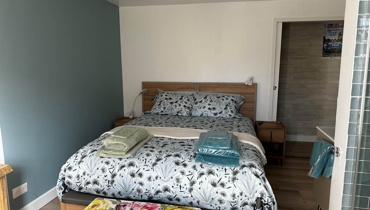 Chambre bleue