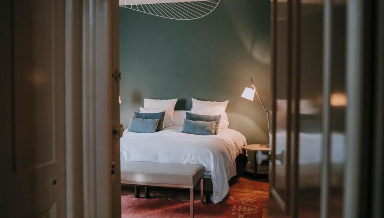 Castel Jolly  chambre bleu