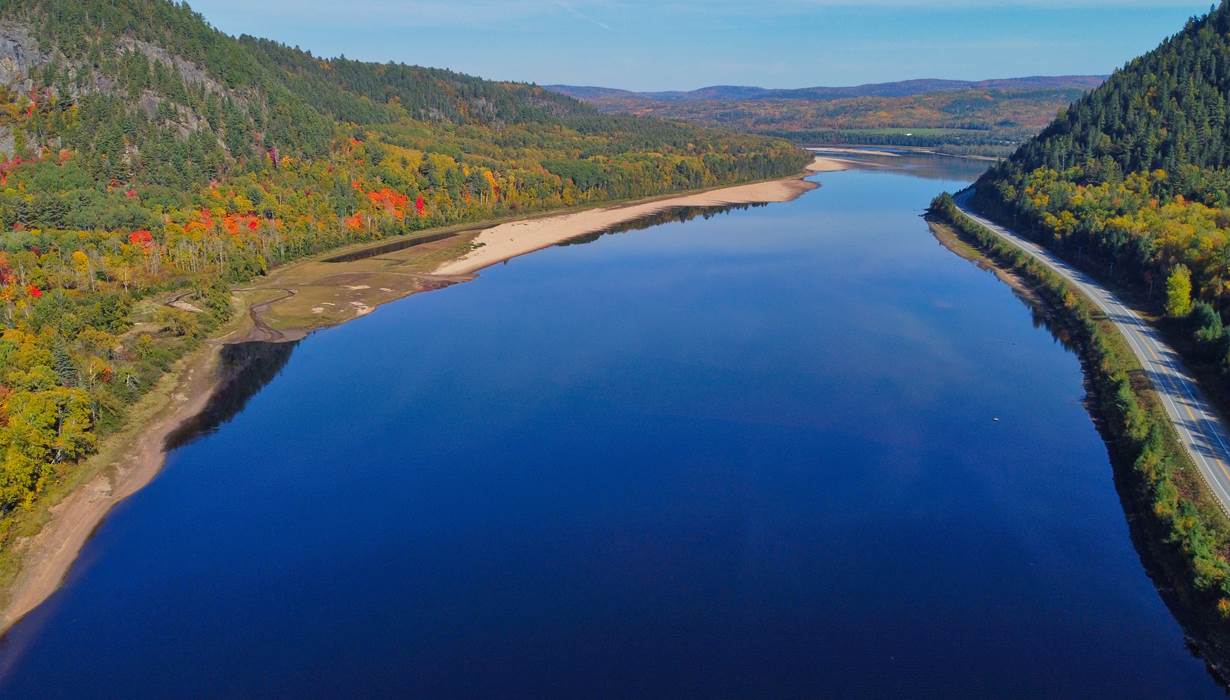 Rivière St.Maurice route Qc155