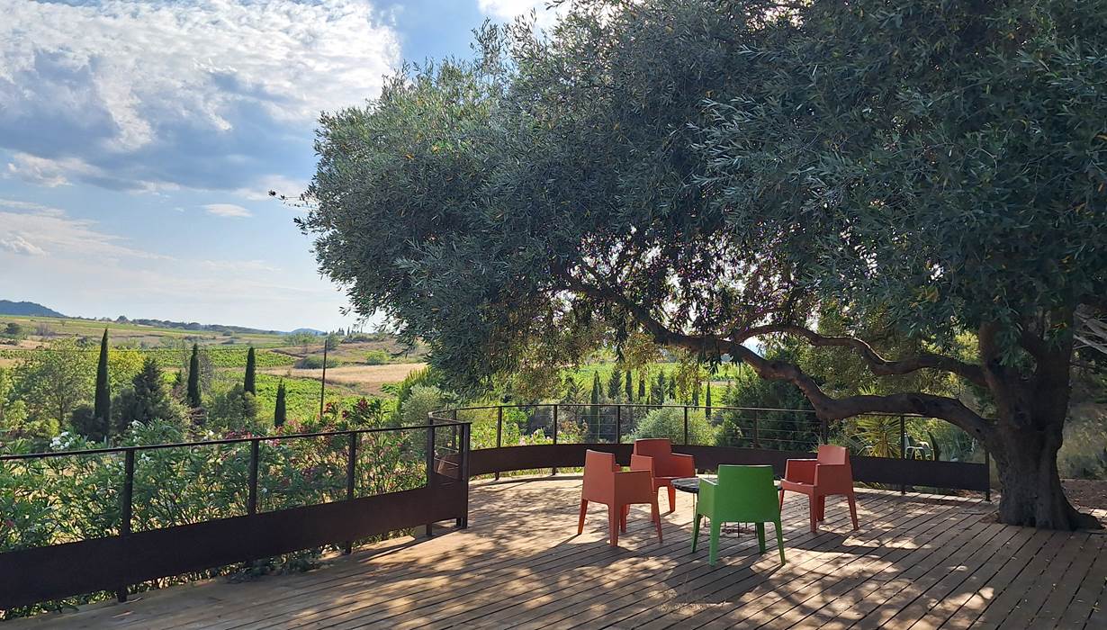TERRASSE VUE SUR LA NATURE