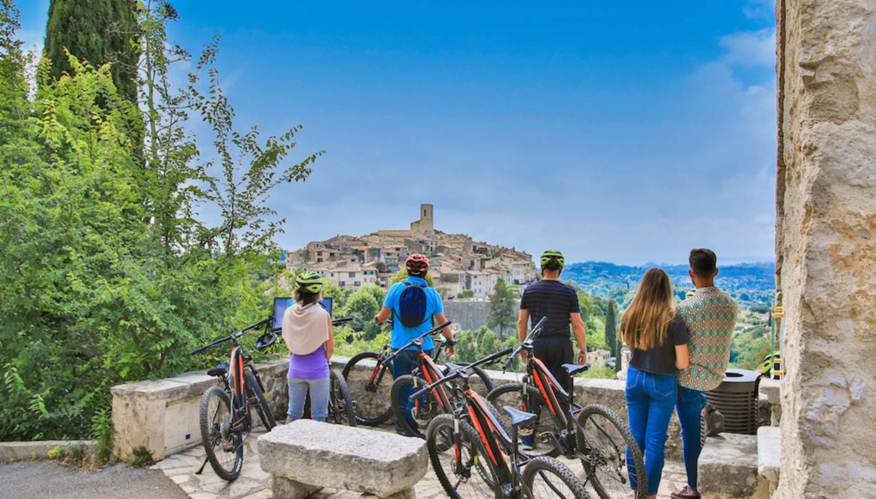 SAINT PAUL DE VENCE - BALADE BOIS DE LA SINE