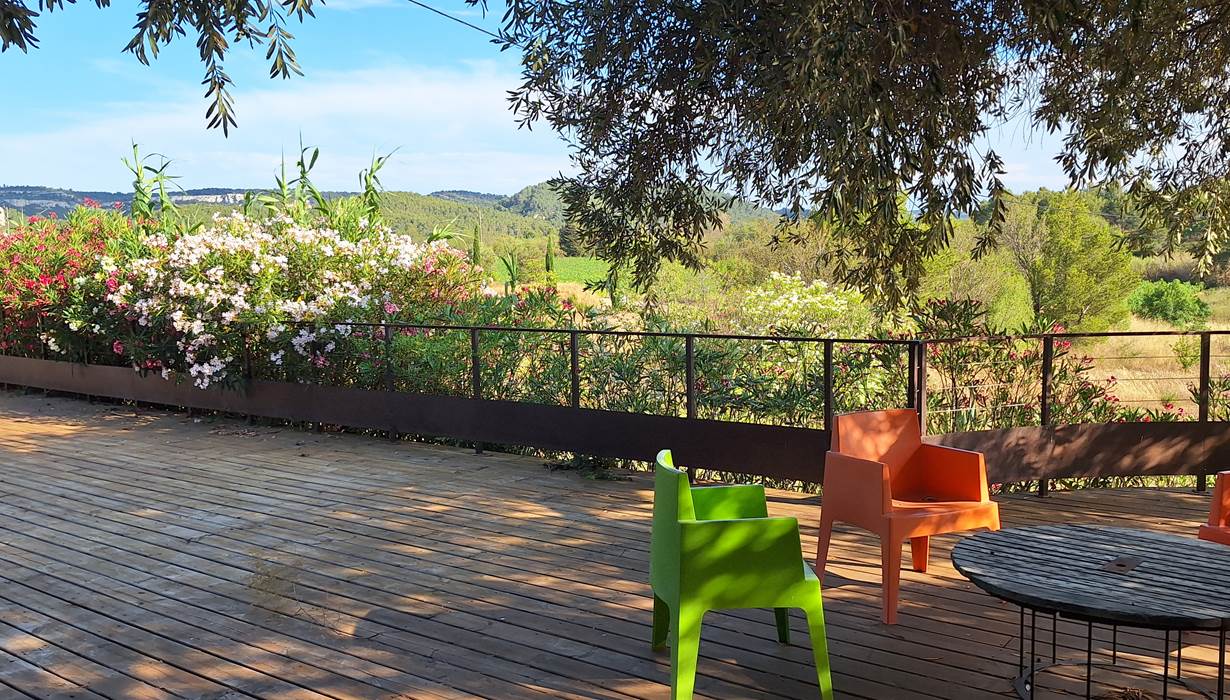 TERRASSE VUE SUR LA NATURE