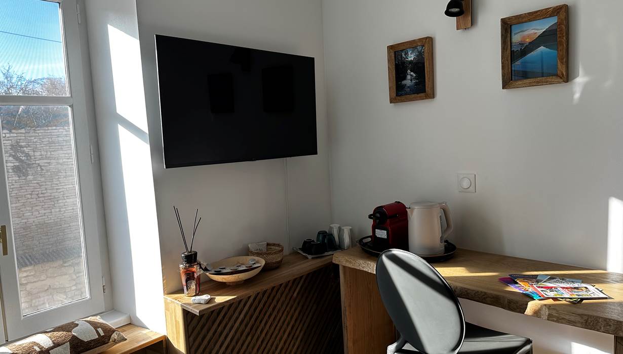 Chambre bleue