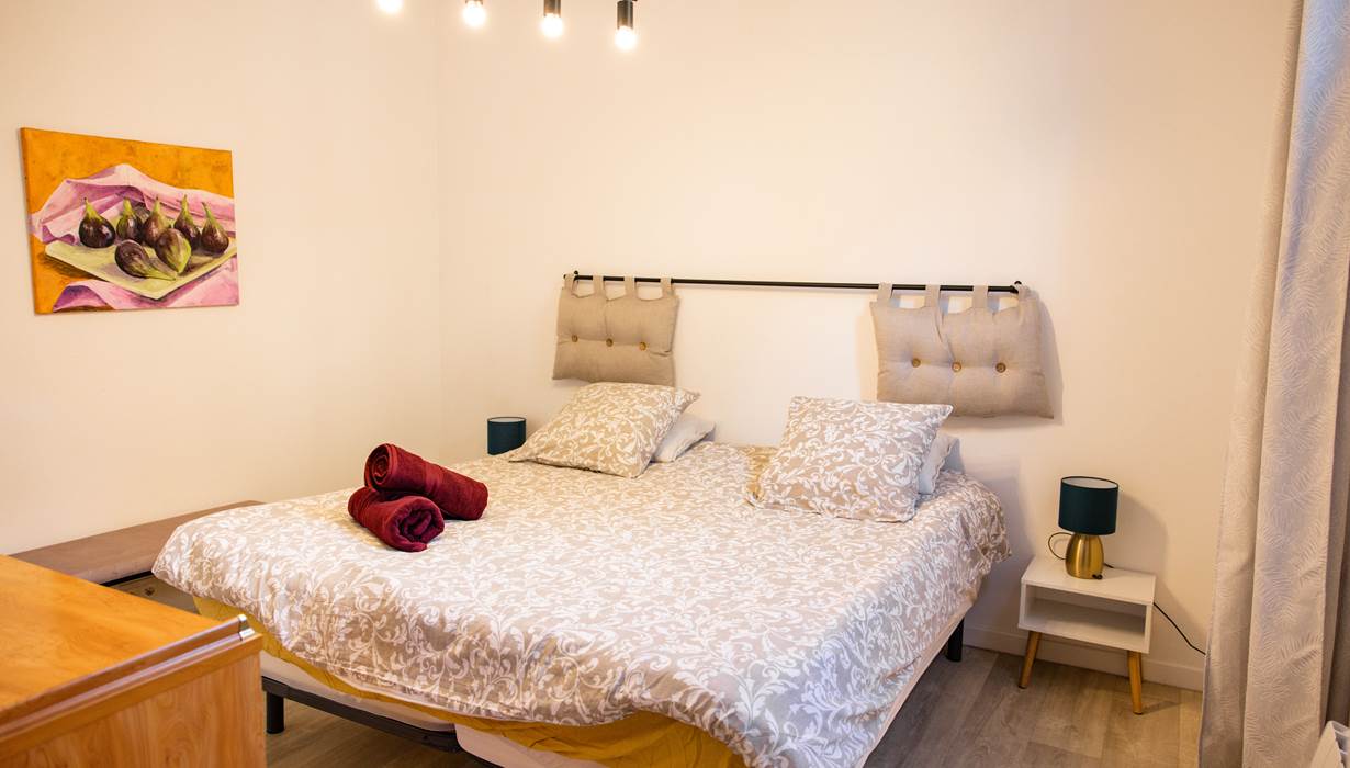 Apt l'IDYLLE, 4 personnes, lit king size