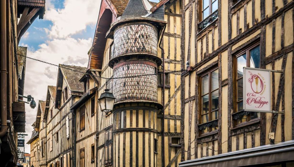 rues piétonnes de Troyes