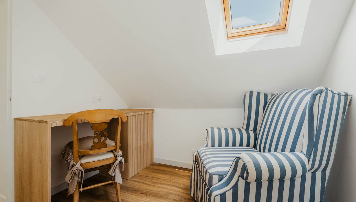 Espace travail, Gîte lande de Bruyère