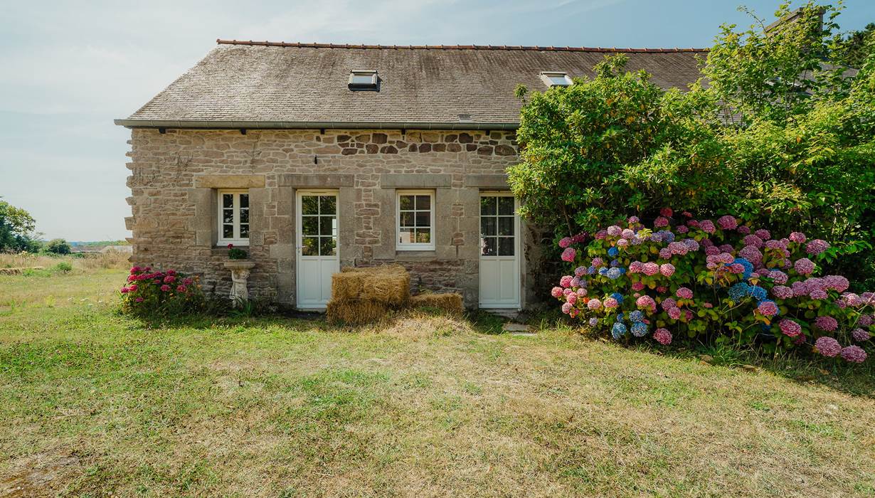Entrée du Gîte Lande de Bruyère