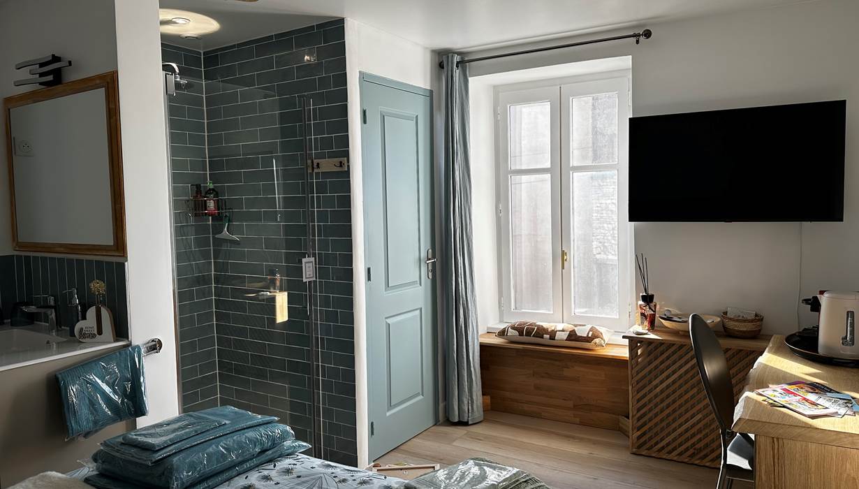 Chambre bleue