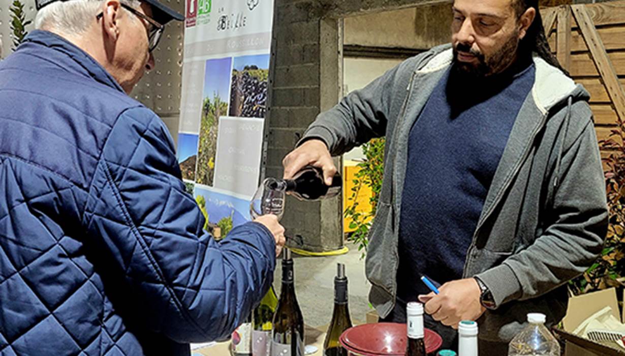 dégustation domaine la Beille