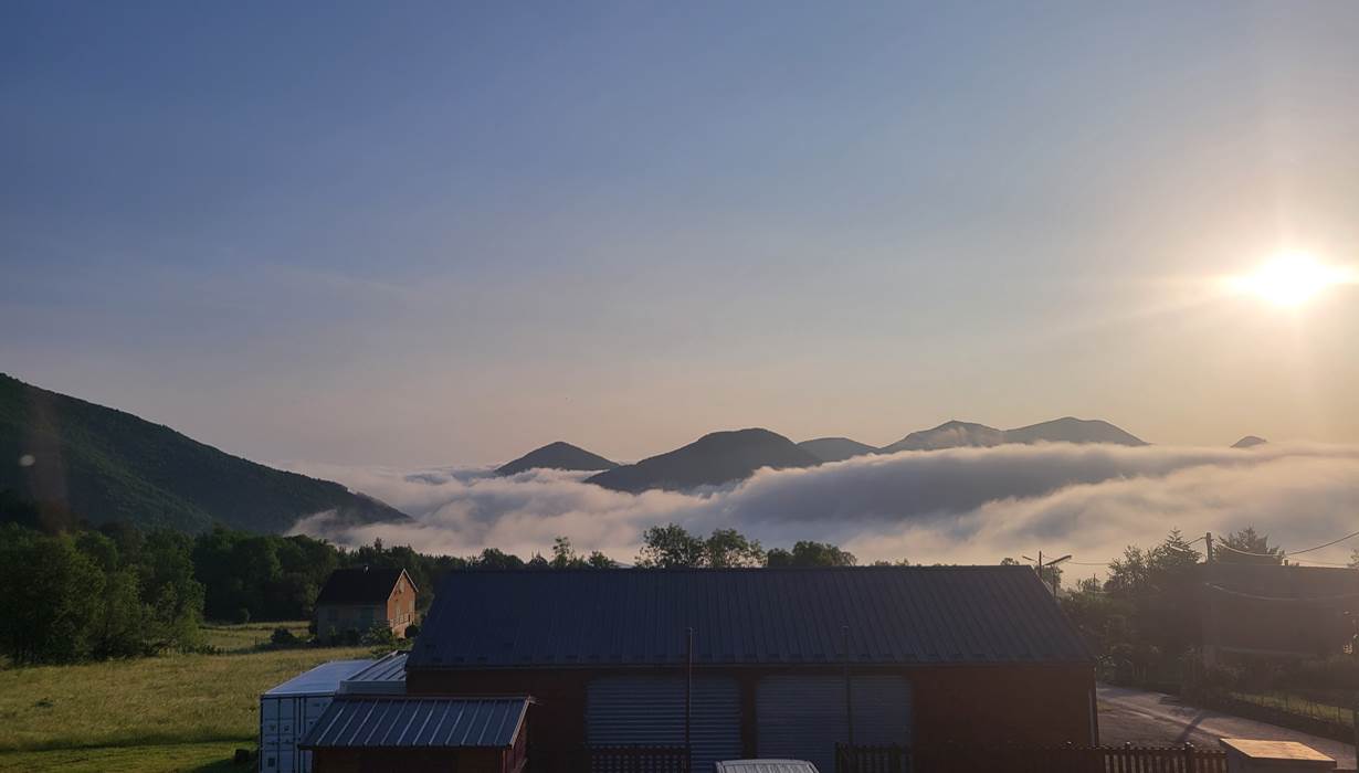 mer de nuage vue chambre 2