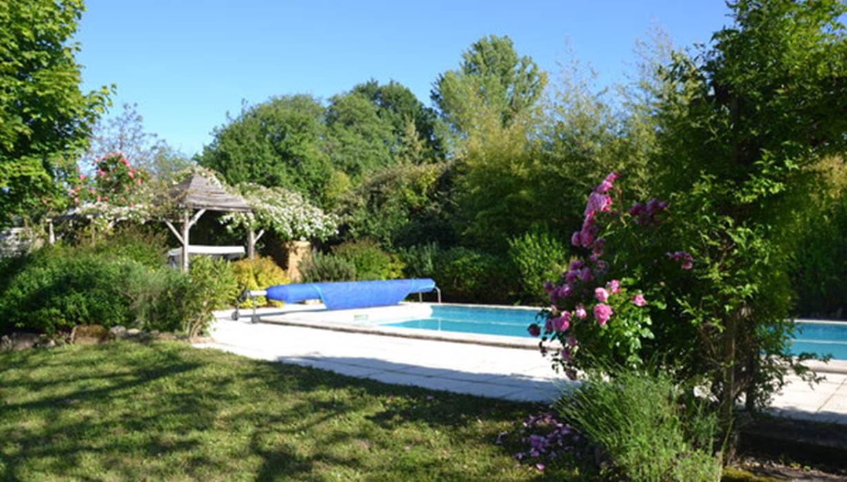 jardin avec piscine privative proche Rocamadour