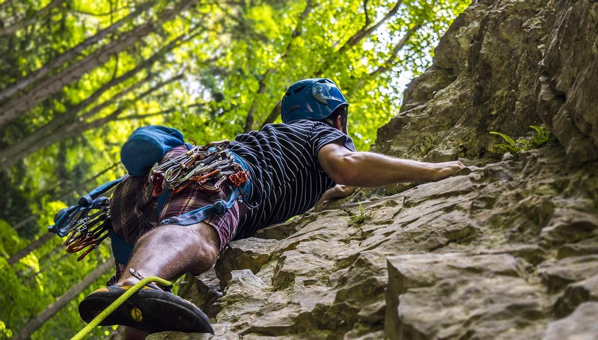 Escalade dans les Gorges de l'Aveyron