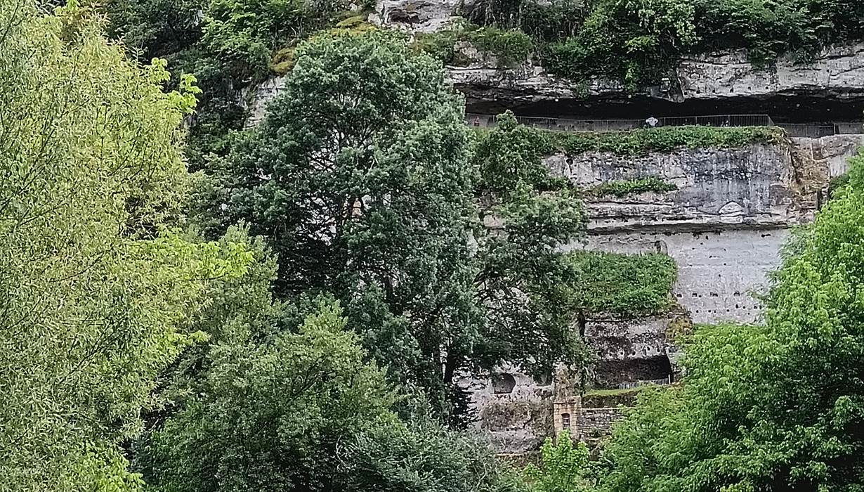 site troglodyte de la Roque Saint Christophe, Peyzac le Moustier