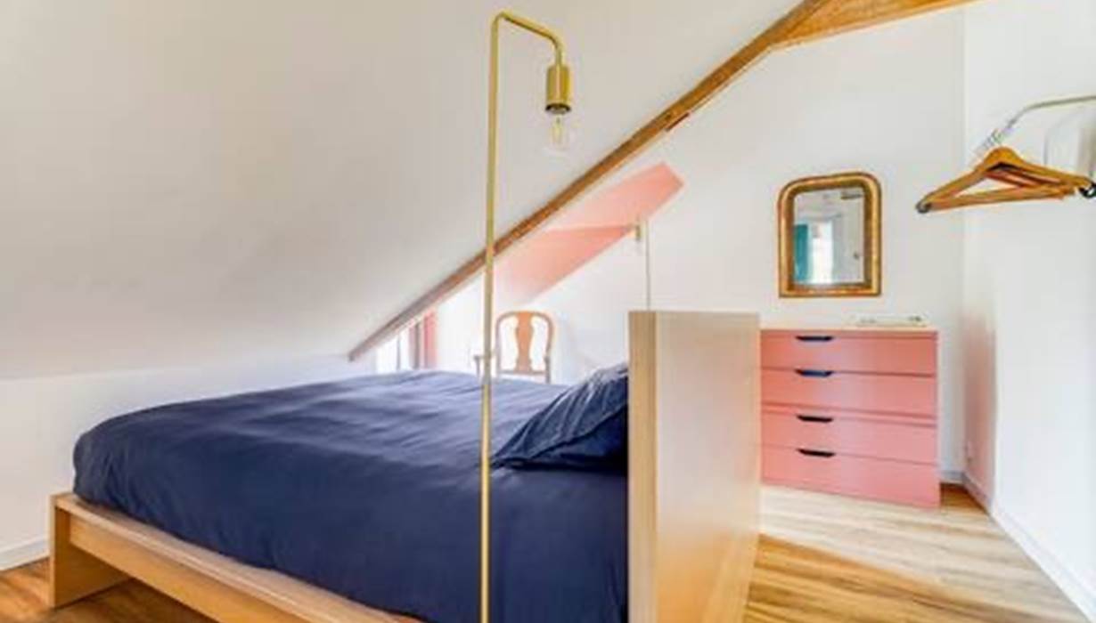 Chambre mansardée coté cour,Gîte du Phare