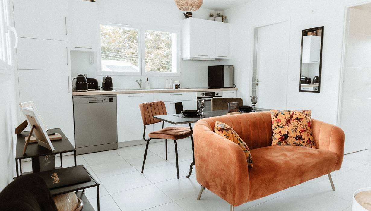 Espace principal appartement Kazandko