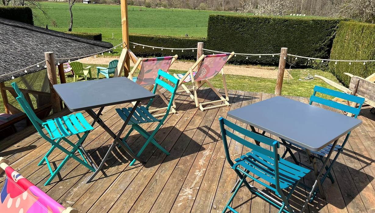 TERRASSE PETIT DEJ ET DETENTE