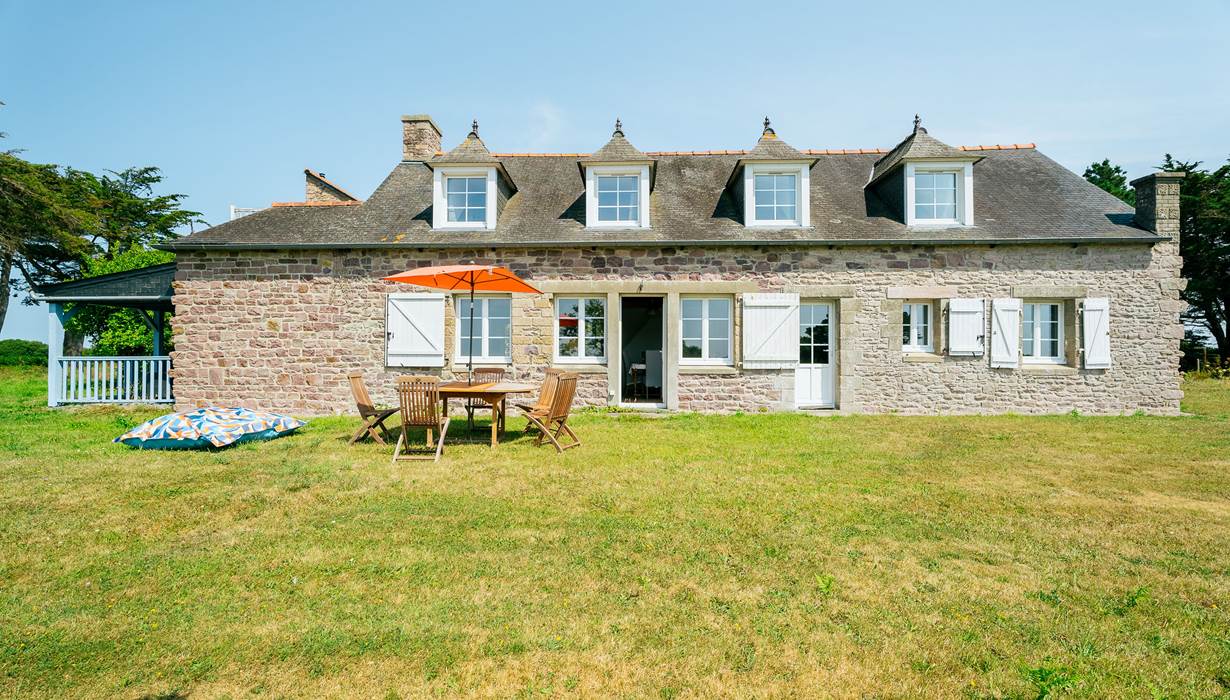 Façade Ouest Gîte Lande de Bruyère