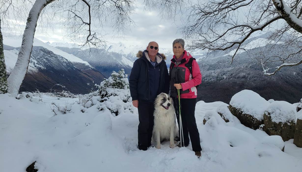 Plateau du Bénou sous la neige_Décembre 2024