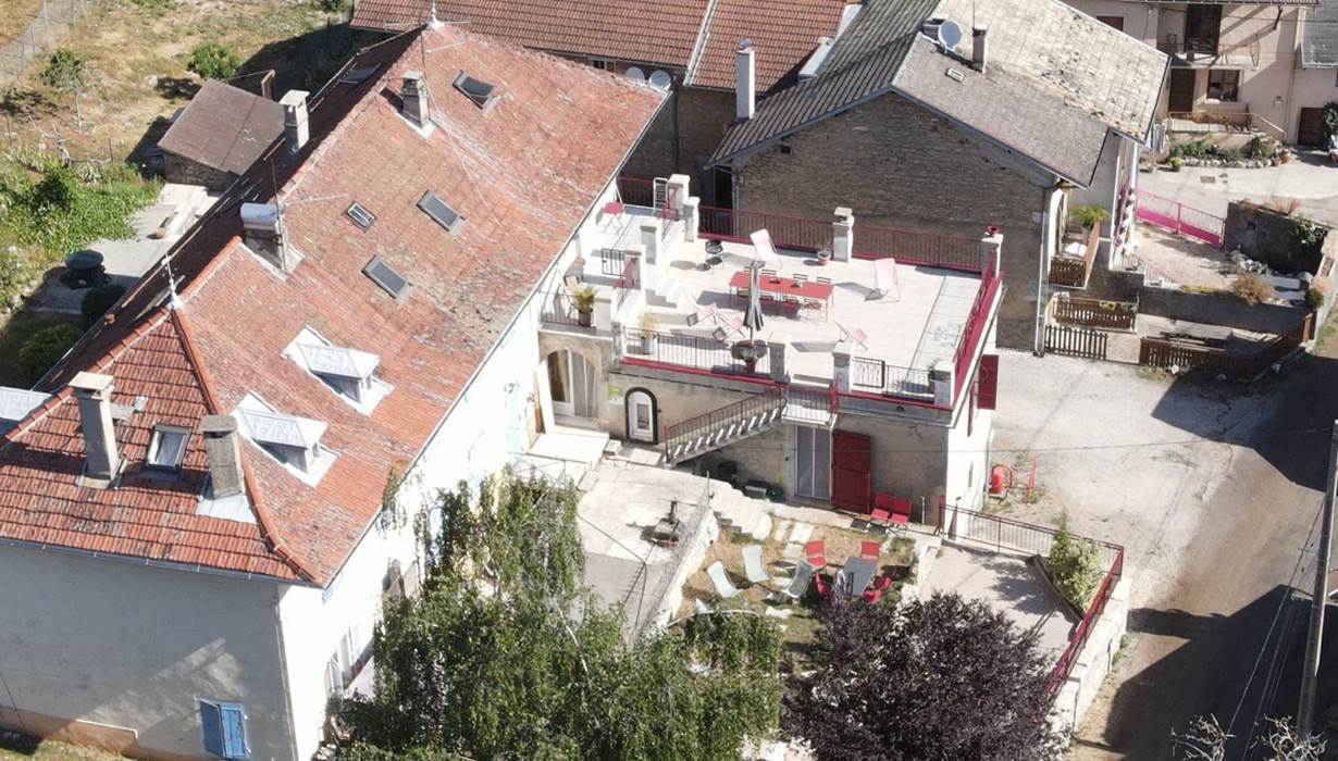 Vue du ciel des gites - Grande 2