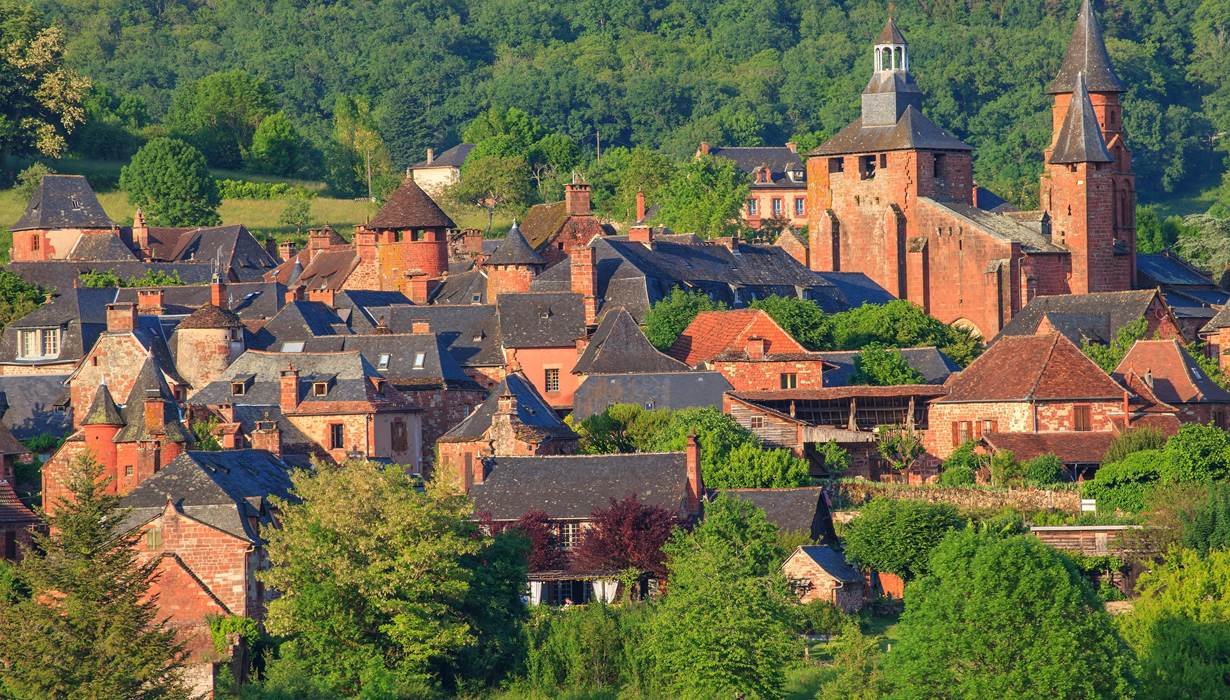 Collonges la rouge correze limousin