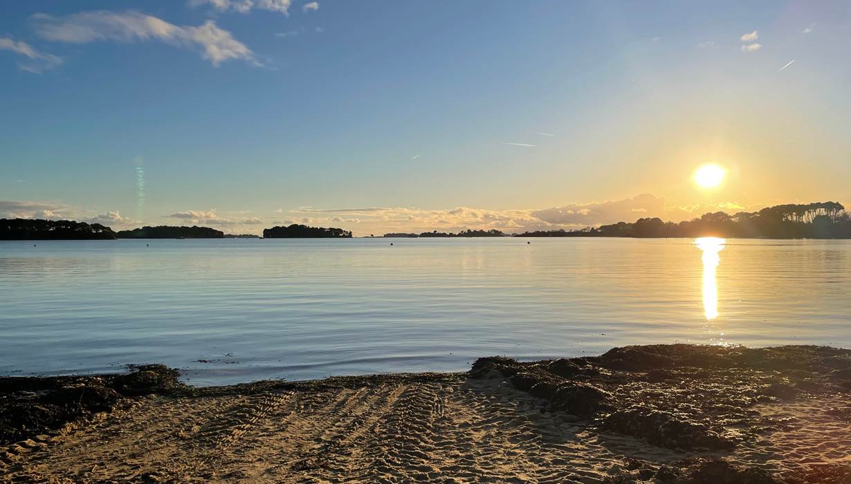 Soleil couchant Locmiquel 14 Decembre 2024