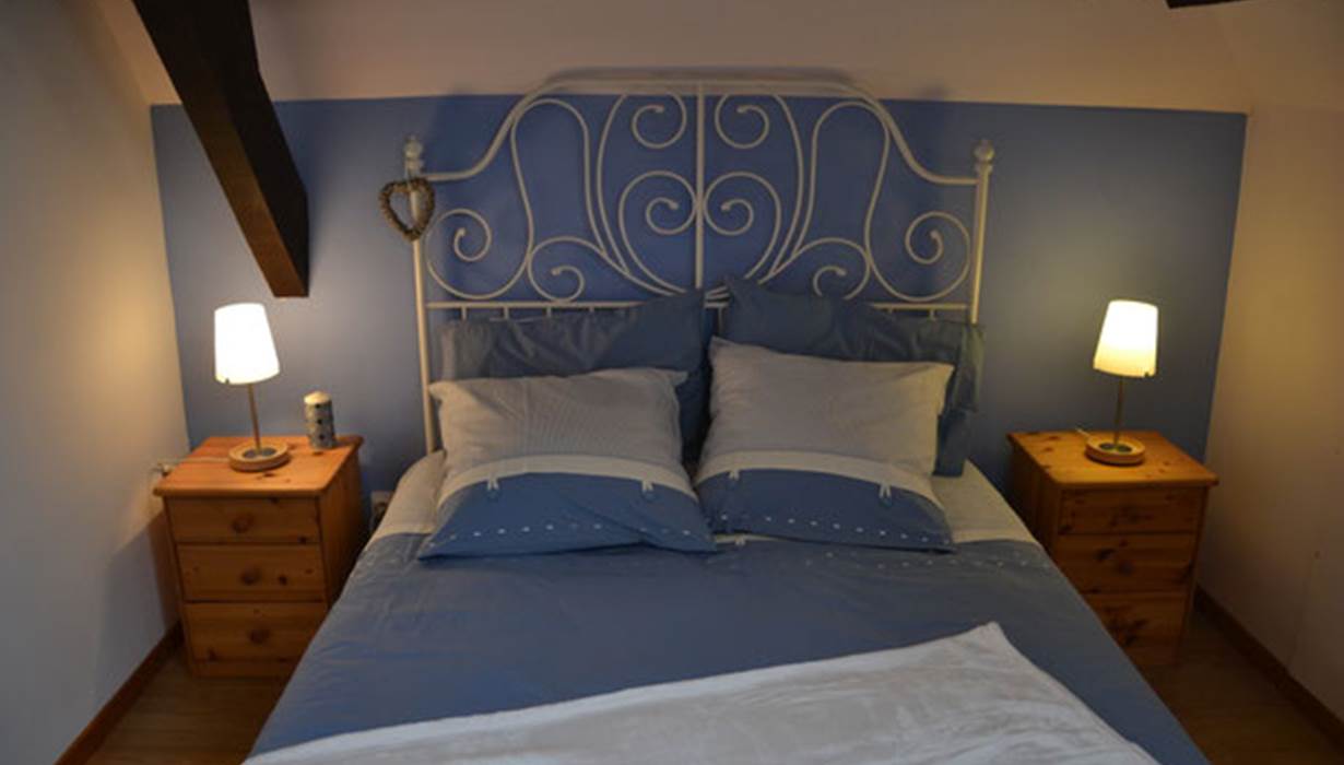 chambre double à l'étage