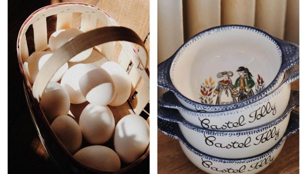 Oeuf de poule de qualité 