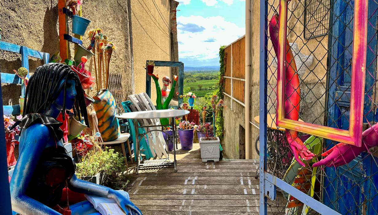 Fiperie près du canal du Midi
