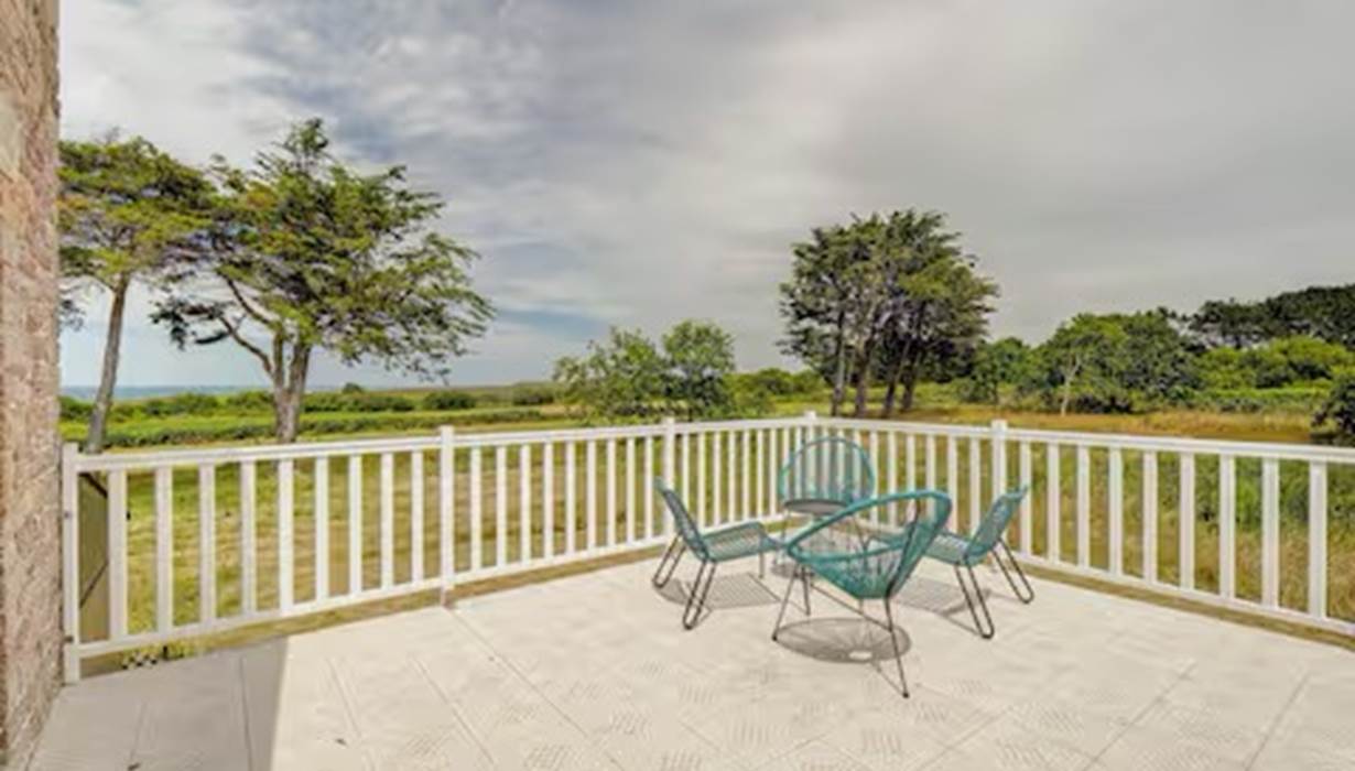 Terrasse vue mer ,Gîte du Phare