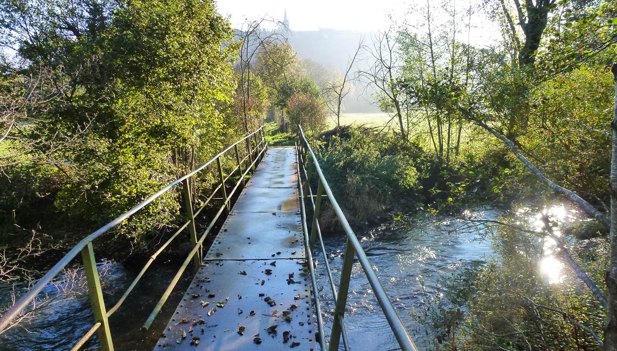 La passerelle de saint Pierre