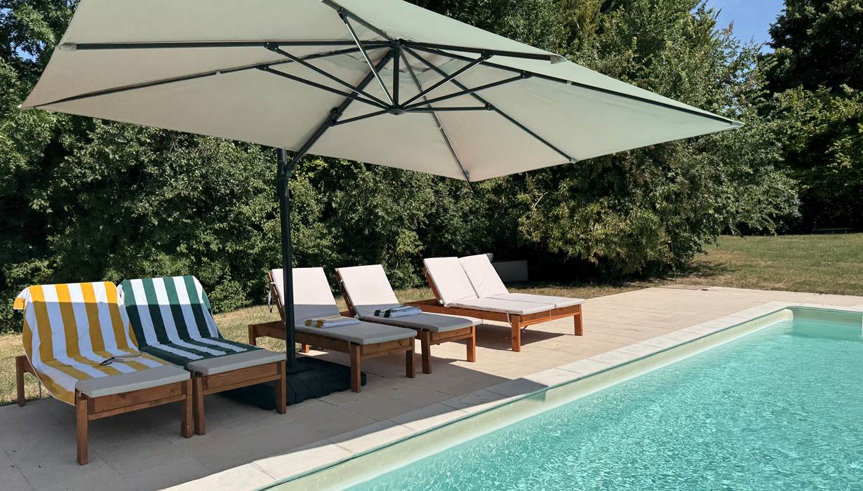 Domaine de Chaunac - Piscine 10x5m
