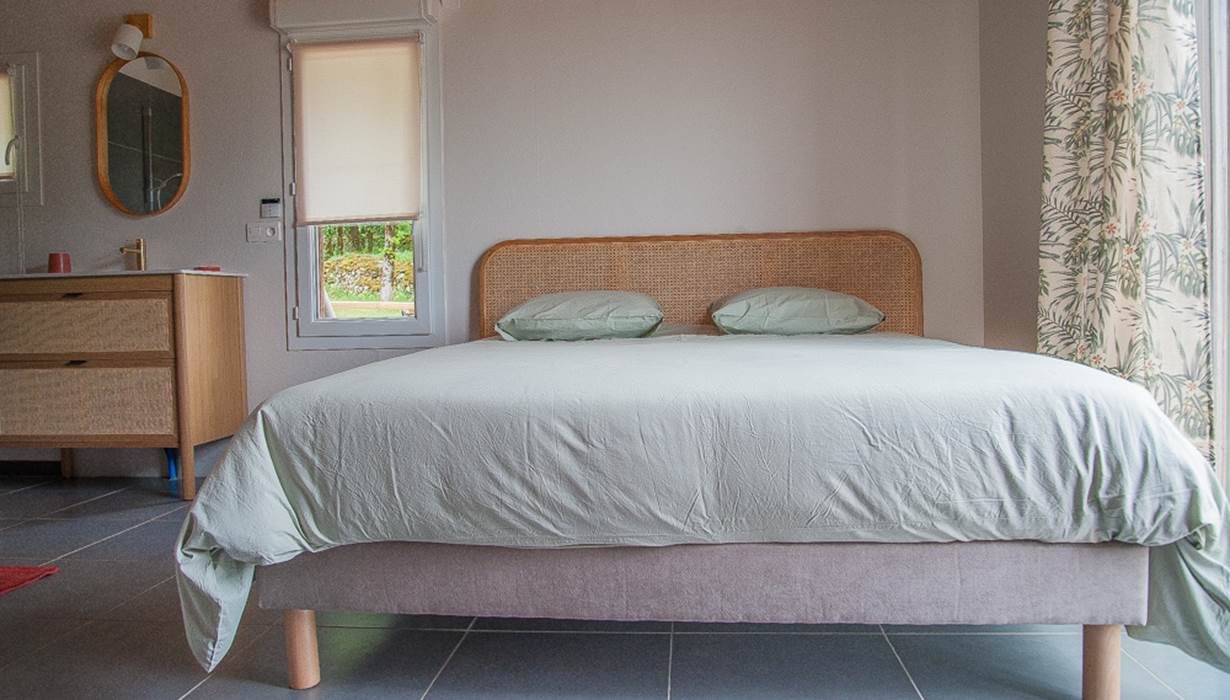 Gite du Causse Loubressac Chambre 1 RDC