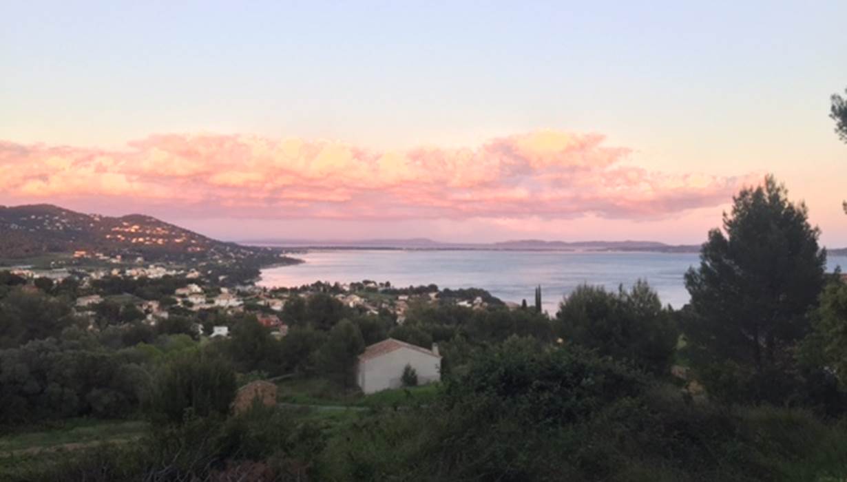 Douceur du soir depuis la résidence