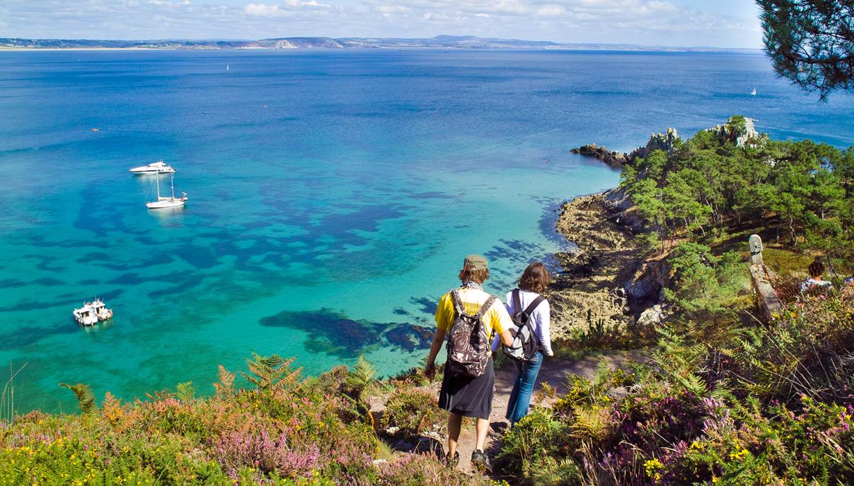 Les chemins côtiers sur la Presqu'île de Crozon