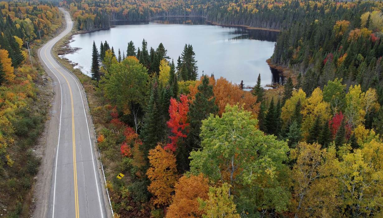 Route du Lac Édouard - Mauricie