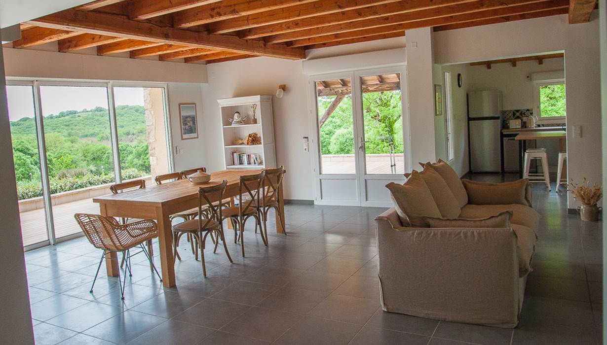 Gite du Causse Loubressac Séjour