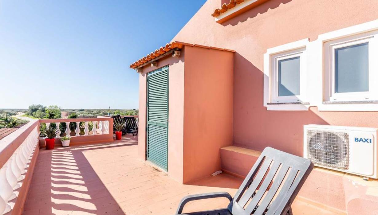 Terrasse chambre numéro 7 Rocha 